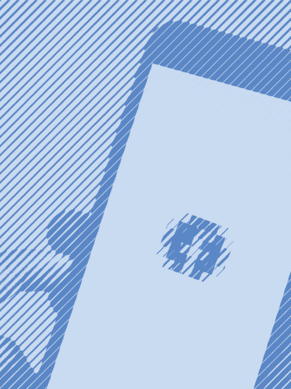 An image of a hand holding a phone with a social media icon.