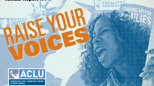 2013 ACLU-NJ Annual Report Cover