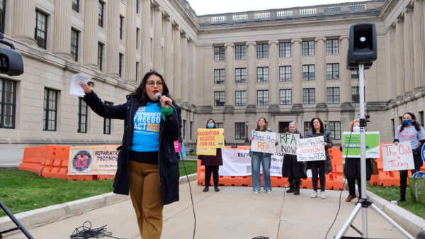 Alejandra Sorto Reproductive Freedom Act Rally