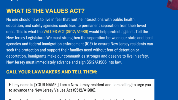 Immigrants Make New Jersey Stronger: Help us create a fairer and more welcoming NJ for all by passing the Values Act