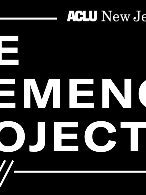 "The Clemency Project" in white text on black background