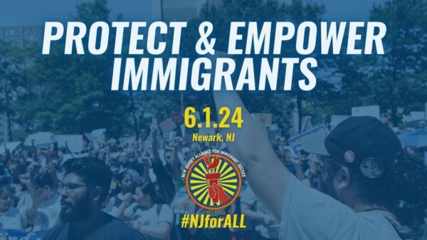 Flier for the Immigrant Heritage Month Kick Off and Rally Event