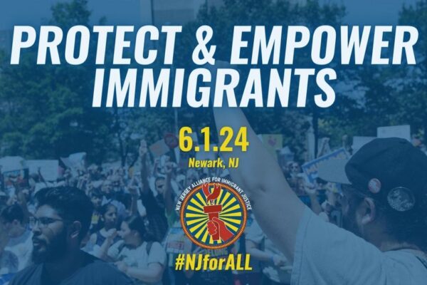 Flier for the Immigrant Heritage Month Kick Off and Rally Event