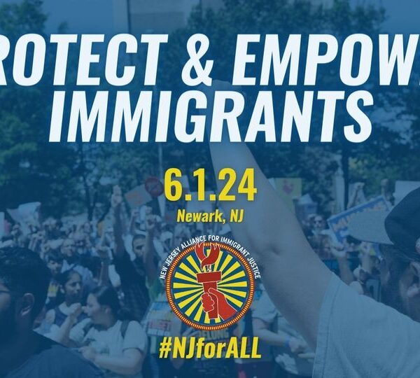 Flier for the Immigrant Heritage Month Kick Off and Rally Event