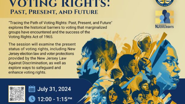 Tracing the Path to Voting Rights Event Flyer