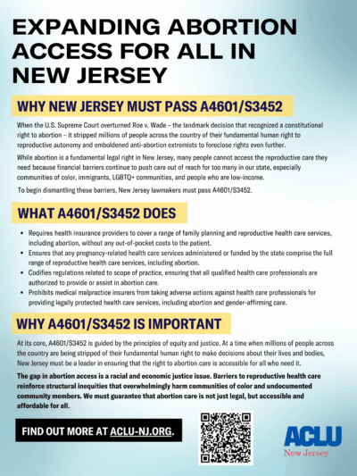 RFHE Insurance Bill One Sheet 2024