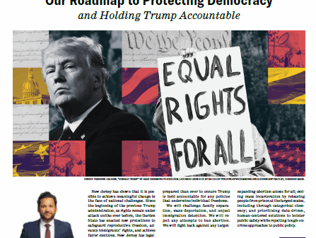 Front page of Civil Liberties Reporter Fall 2024