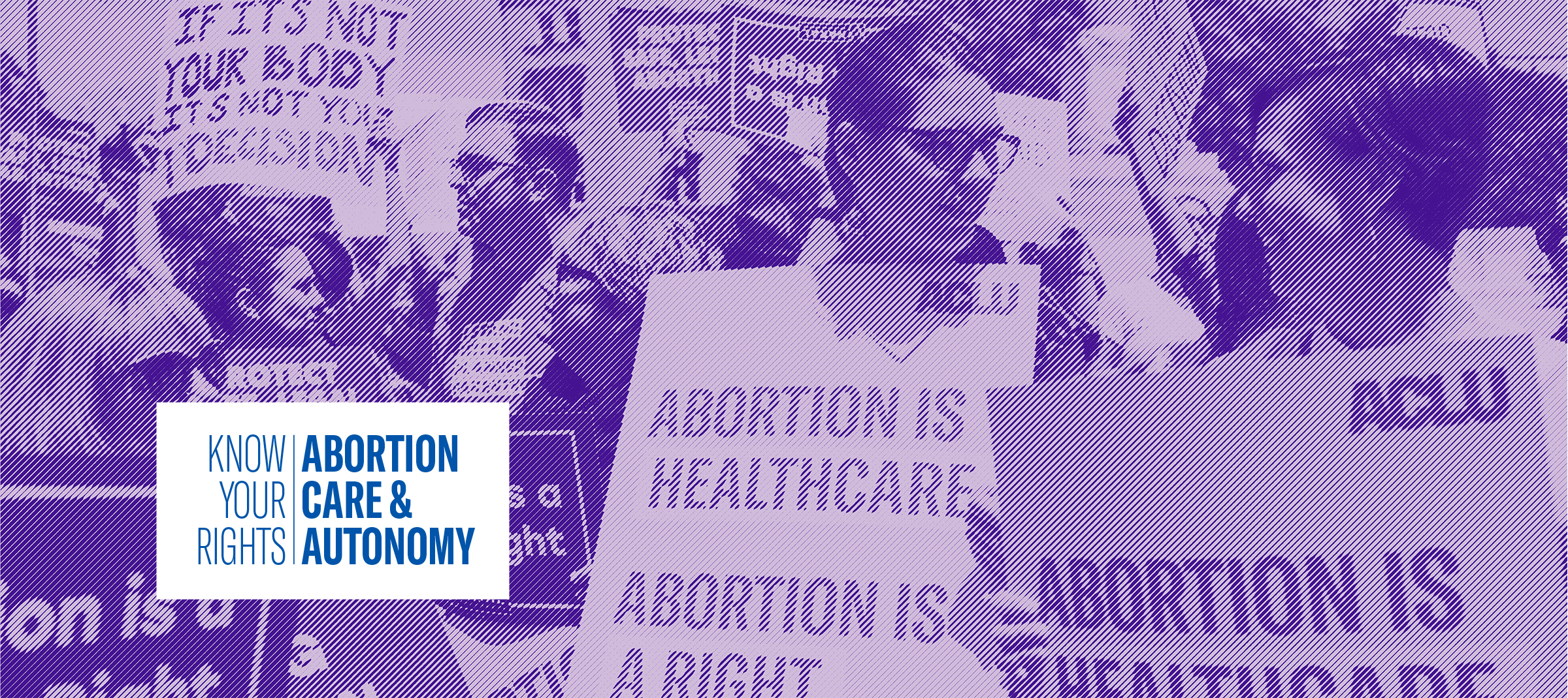 Woman holding abortion is healtcare sign at a protest