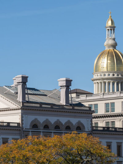 The New Jersey State House in Trenton.