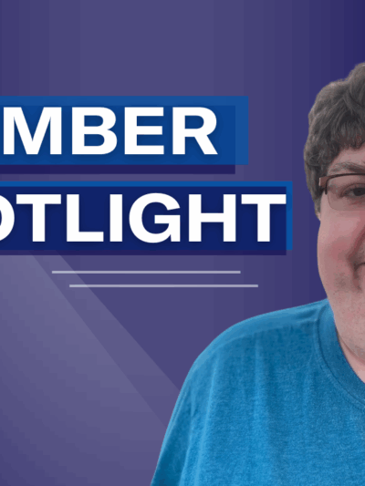 Title graphic for a member spotlight blog featuring ACLU-NJ supporter Tom Hessman