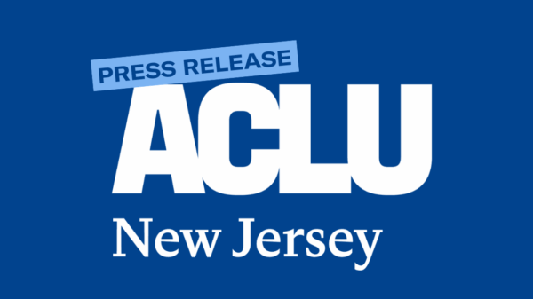 Press Release ACLU of New Jersey
