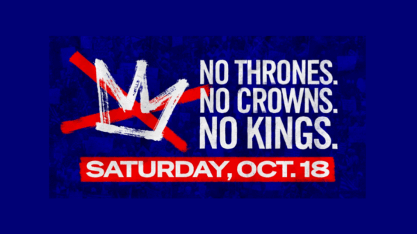 No thrones. No Crowns. No Kings. Saturday October 18