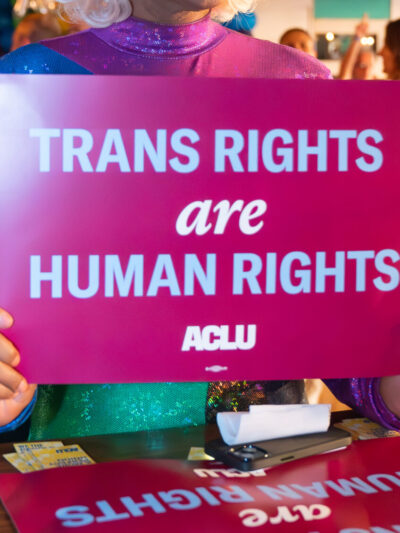 Trans rights are human rights