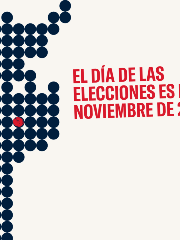 El día de las elecciones es el 3 de noviembre de 2026