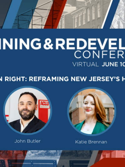 NJ Planning and Redevelopment Conference flyer