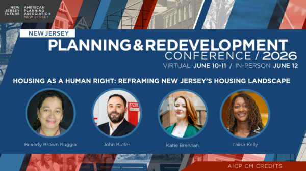 NJ Planning and Redevelopment Conference flyer