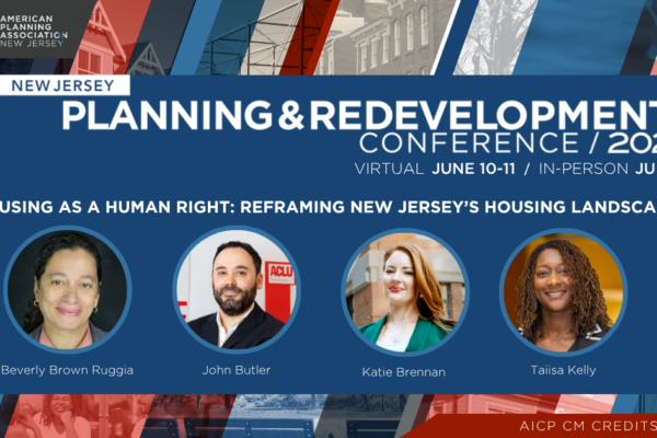 NJ Planning and Redevelopment Conference flyer