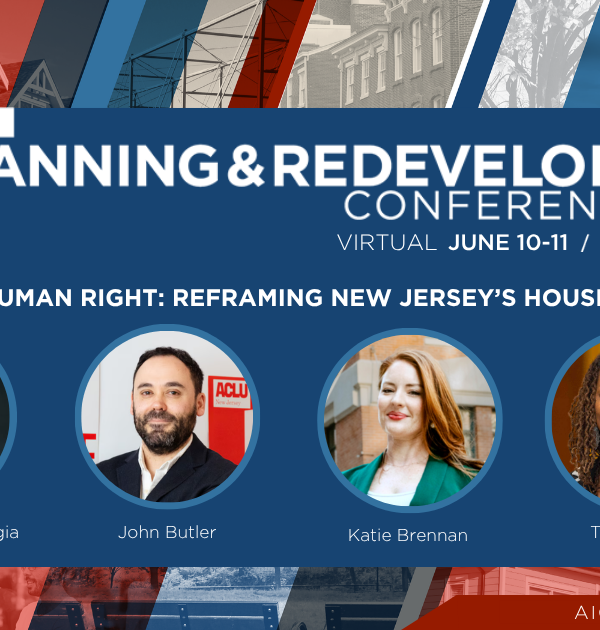 NJ Planning and Redevelopment Conference flyer