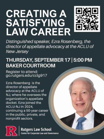 Creating A Satisfying Law Career