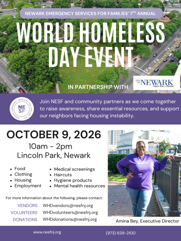 World Homeless Day Event Flyer