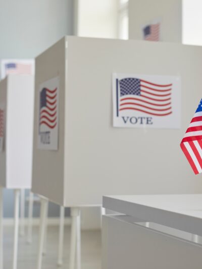 Voting booths