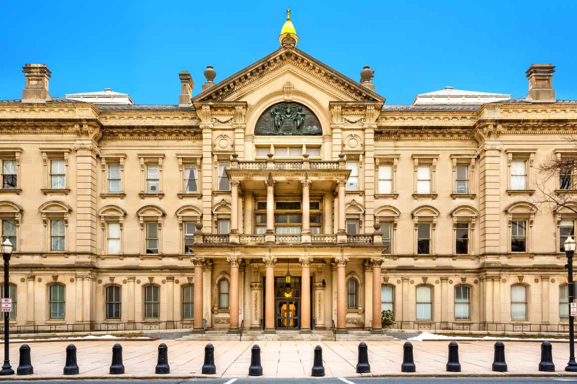 New Jersey Statehouse in Trenton