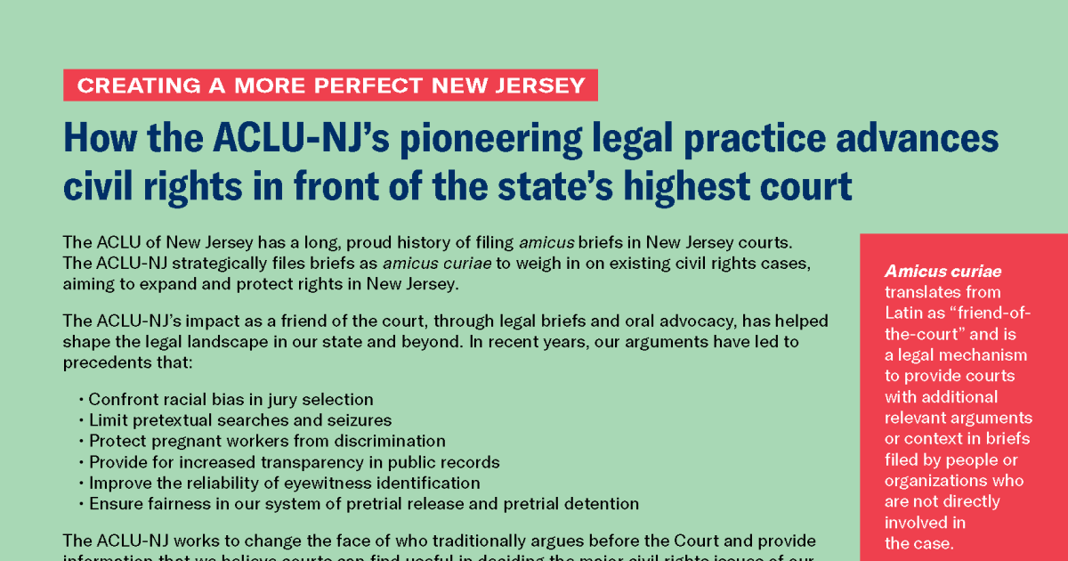 New Jersey Public Court Records
