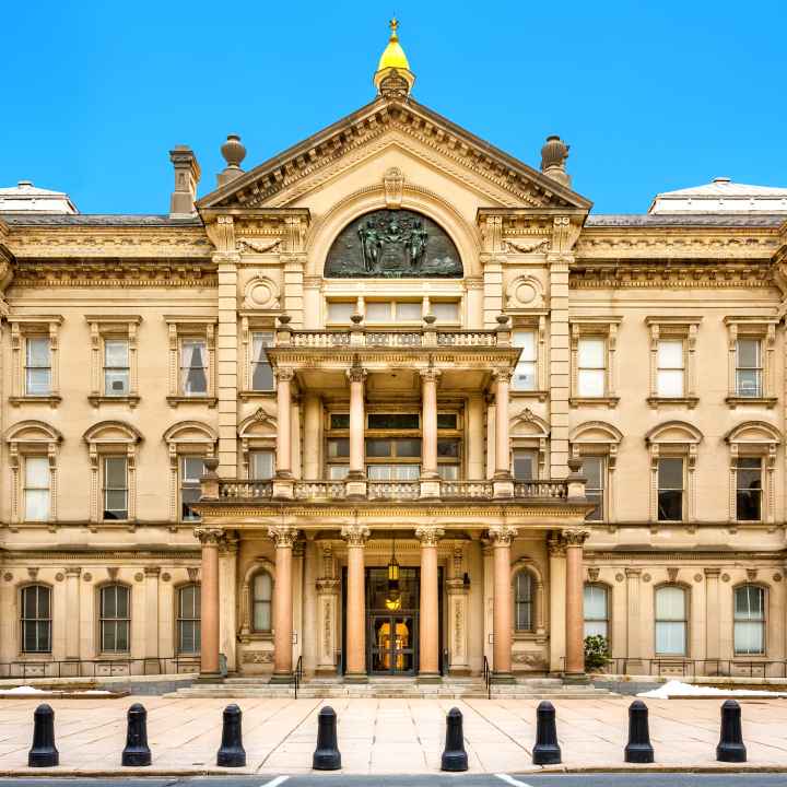 New Jersey Statehouse in Trenton